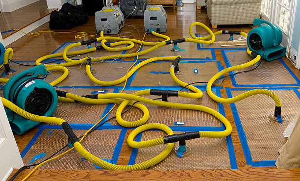 Professional Flood Damage Restoration technician working in Cassatt, SC